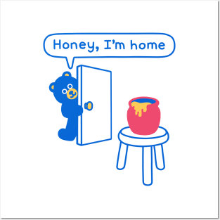 Honey Bear Posters and Art